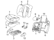 Buick Park Avenue Seat Covers Diagram - 88951824