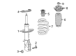 Chevy Traverse Strut Housing Diagram - 26511978