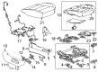 GMC Sierra EV Seat Covers Diagram - 85690110
