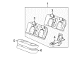 Buick Lucerne Seat Covers Diagram - 25810143
