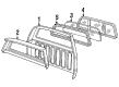 Chevy S10 Door Moldings Diagram - 15630011