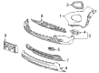Chevy Trailblazer Bumper Cover Diagram - 42766408