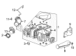 Chevy Venture Air Intake Coupling Diagram - 25179563