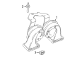 Cadillac ATS Horn Diagram - 23467528
