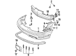 Oldsmobile Aurora Air Deflector Diagram - 25677742