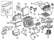 GMC Sierra EV Cabin Air Filter Diagram - 84987523