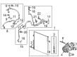 Chevy Traverse Limited A/C Compressor Diagram - 84338709