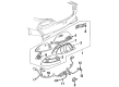 Chevy Beretta Turn Signal Light Connector Diagram - 12027133