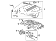 Cadillac Engine Cover Diagram - 12703609