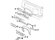 Chevy C2500 Door Moldings Diagram - 15607309