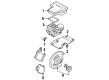 Chevy K2500 Suburban ABS Sensor Diagram - 15547452