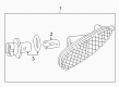 Pontiac Side Marker Light Diagram - 92155601