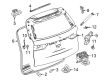 Buick Liftgate Lift Support Diagram - 26514649
