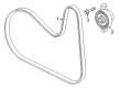 Chevy Trailblazer V-Belt Diagram - 12687927