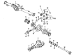 Chevy Tracker Differential Pinion Bearing Diagram - 96059707