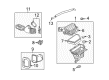 Chevy PCV Hose Diagram - 12648746