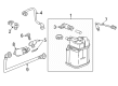 Chevy Spark EV Vapor Canister Diagram - 95238312