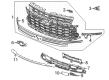 Chevy Suburban Emblem Diagram - 84701879