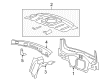 Cadillac STS Floor Pan Diagram - 15872663