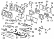 Chevy Silverado 1500 Seat Cushion Diagram - 86579721
