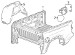 GMC Fuel Door Diagram - 84847402
