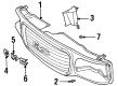 GMC Jimmy Emblem Diagram - 15634639