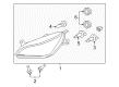 Saturn Sky Headlight Diagram - 25836066
