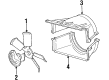GMC K2500 Fan Shroud Diagram - 15739591