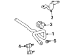 Chevy Prizm Sway Bar Bracket Diagram - 94857918