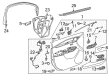Cadillac Weather Strip Diagram - 84032653