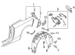 Buick Fuel Door Diagram - 13410445