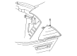 Oldsmobile Side Marker Light Diagram - 16519799