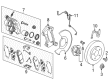 Cadillac XT5 ABS Sensor Diagram - 85580660