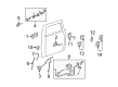 Hummer Exterior Door Handle Diagram - 25910180