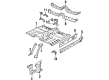 Saturn SC2 Floor Pan Diagram - 21126158
