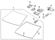 Chevy Blazer EV Side View Mirrors Diagram - 13554368