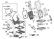Cadillac ESCALADE IQ Seat Heater Diagram - 85719573