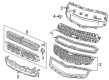 Chevy Malibu Air Deflector Diagram - 22883316