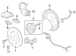 Chevy Equinox Backing Plate Diagram - 84065000