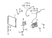 Cadillac A/C Compressor Cut-Out Switches Diagram - 88958089