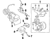 Cadillac Catera Ride Height Sensor Diagram - 22175670