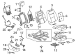 Chevy Suburban Occupant Detection Sensor Diagram - 85529140