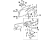 Chevy Window Motor Diagram - 19153541