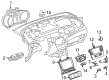 Chevy Traverse Limited Headlight Switch Diagram - 84192536