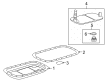 Cadillac Transmission Pan Diagram - 96043177