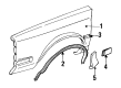 Oldsmobile Fender Diagram - 10284900