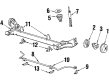 Chevy Cavalier Backing Plate Diagram - 18010030
