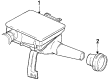 Oldsmobile Air Intake Coupling Diagram - 24501254