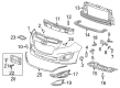 Chevy Spark Bumper Cover Diagram - 95141830