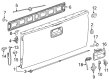 GMC Tailgate Handle Diagram - 84368995